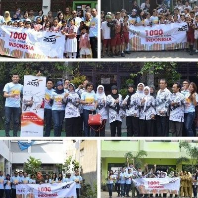 1000 Buku untuk Anak Indonesia oleh Rent Mobil ASSA Rent